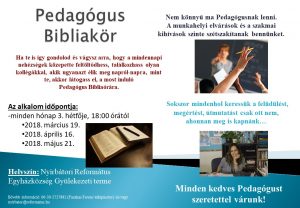 Pedagógus bibliakör