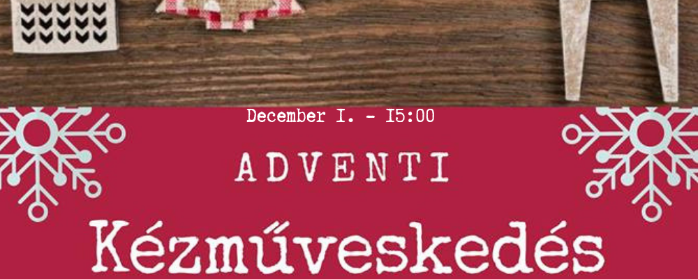 Adventi kézműves